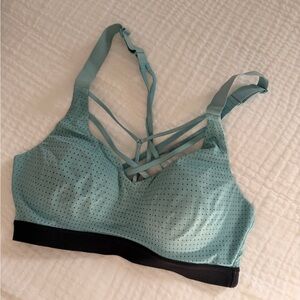 Victoria's Secret Mint and Black Strappy Bra
